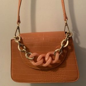 Orange Crossbody Purse